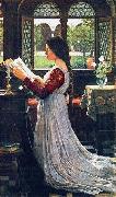John William Waterhouse The Missal USA oil painting artist